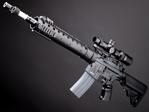 EMG x Colt M4 CGS Series Gas Blowback Airsoft Rifle - CYMA (Model: MK12 MOD H 16)
