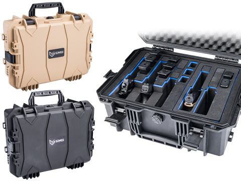 EMG Stackable Multi-Pistol Case w/ Pre-Cut Foam Insert