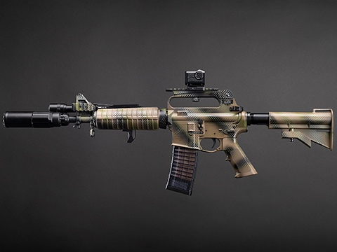 EMG x Noveske x WRMFZY Limited Edition Serialized Swamp Rat CGS Gas Blowback Airsoft Rifles