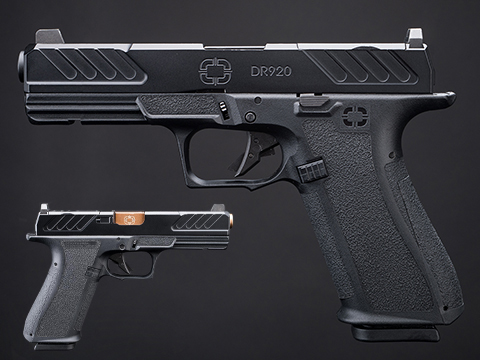 EMG x Shadow Systems DR920 MIL/LE Model Full Size Airsoft Gas Blowback Pistol 
