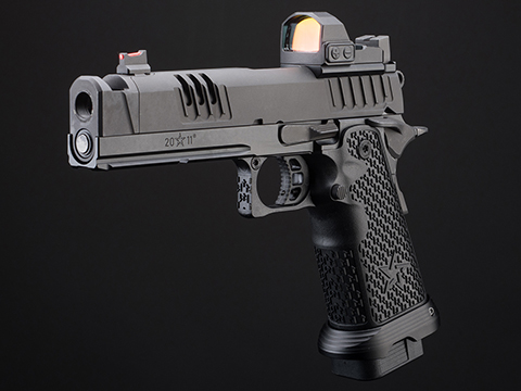 EMG Staccato Licensed Full CNC Limited Edition Steel Slide XC 2011 Gas Blowback Airsoft Pistol 