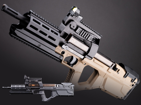 EMG x Strike Industries SI-90 Airsoft AEG Rifle w/ E-Shooter Kestrel ETU (Color: Dark Earth / Standard Motor)