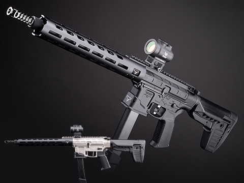 EMG x Taran Tactical Innovations TR-9 AEG Airsoft Rifle w/ S3 ETU - ICS 