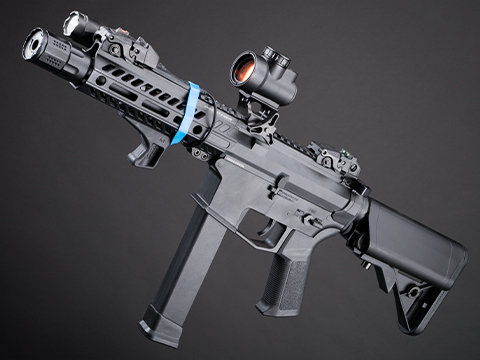 EMG x Angstadt Arms Custom Built Shadow UDP-9 Pistol Caliber Carbine AEG (Color: Black / 7.5)