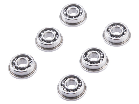 EMG x Umbrella Armory Multi-Fit 8mm J-Cage Bearing Set for Airsoft AEG Gearboxes (Model: 6 Count)