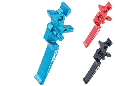 EMG x Retro Arms CNC Machined Aluminum Trigger for M4 / M16 Series AEG Rifles (Color: Red)