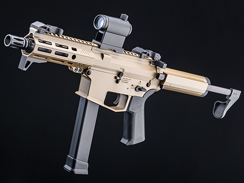 EMG Helios Angstadt Arms UDP-9 Pistol Caliber Carbine G3 AEG (Color: Tan / 6)
