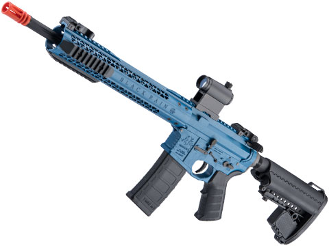 EMG Black Rain Ordnance BRO SPEC15 Licensed AR-15 Airsoft AEG Rifle (Color: Blue / Carbine)