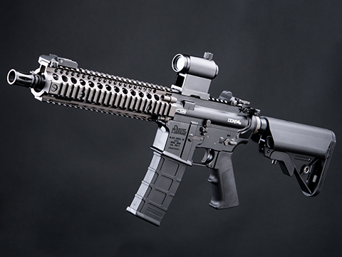 RA-TECH Custom Daniel Defense Licensed Mk18 MOD.1 Gas Blowback Airsoft Rifle (Model: Level 1)