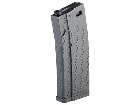 EMG Hexmag Licensed 230rd Polymer Mid-Cap Magazine for M4 / M16 Series Airsoft AEG Rifles (Color: OD Green / Single Magazine)