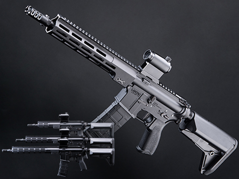 EMG Custom LanTac Licensed LA-SF15 Receiver M-LOK Airsoft AEG Rifle w/ Platinum QBS Gearbox 