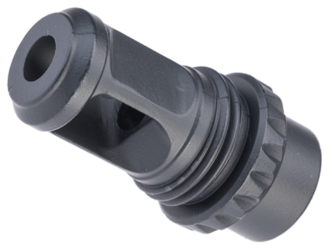 EMG Metal Flash Hider for M4 Airsoft AEGs - Version 1 (Model: 14mm Negative)