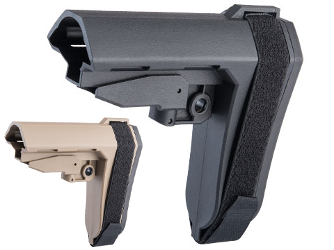 EMG Beta Brace-Style Retractable Stock for M4 Series Airsoft Rifles 