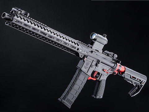 EMG Strike Industries Tactical Competition MWS System Gas Blowback Airsoft Rifle w/ Cerakote Finish (Model: Rifle / Red Edition)