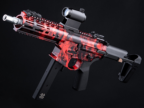 EMG Noveske Space Invader Gen4 Pistol Caliber Carbine Training Weapon (Color: Kryptek Obskura Red / 8.5)