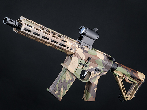 EMG Noveske Licensed Gen 4 Airsoft AEG Training Rifle w/ eSilverEdge SDU2.0 Gearbox (Model: Shorty / Woodland / Gun Only)