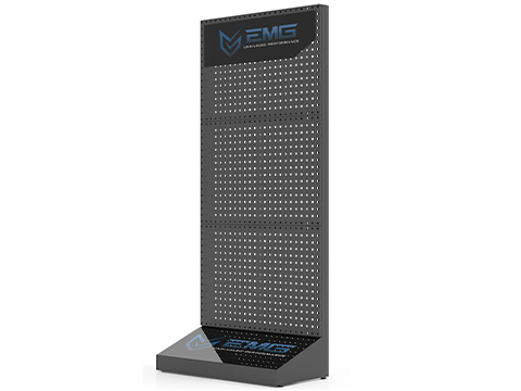 EMG Battle Wall System Weapon Display & Storage Solution Single-Sided Vertical Rack (Size: Wide / Hanger Bundle)