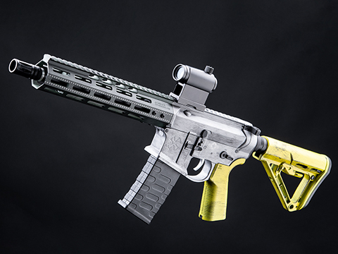 EMG Custom Cerakote NOVESKE Gen 4 w/ eSilverEdge SDU2.0 Gearbox Airsoft AEG Training Rifle (Color: Bomber Pin Up)