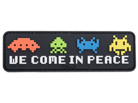 EMG We Come in Peace PVC Morale Patch