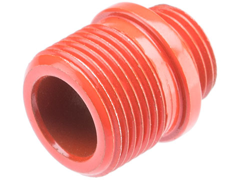 EMG / AW Custom / WE / TM Threaded Adapter for GBB Pistol Outer Barrels (Color: Orange)