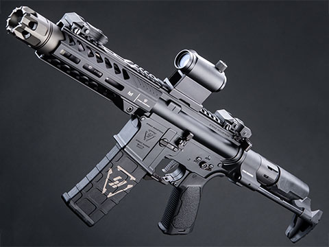 EMG / Strike Industries Licensed Tactical Competition AEG w/ G&P Ver2 - GATE Aster Gearbox (Model: PDW - 350 FPS / Black)