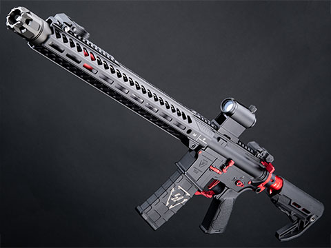 EMG / Strike Industries Licensed Tactical Competition AEG w/ G&P Ver2 - GATE Aster Gearbox (Model: Carbine - 400 FPS / Red)