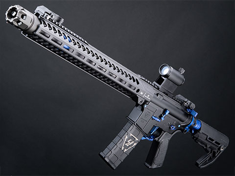 EMG / Strike Industries Licensed Tactical Competition AEG w/ G&P Ver2 - GATE Aster Gearbox (Model: Carbine - 400 FPS / Blue)