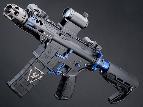 EMG / Strike Industries Licensed Tactical Competition AEG w/ G&P Ver2 - GATE Aster Gearbox (Model: CQB - 300 FPS / Blue)