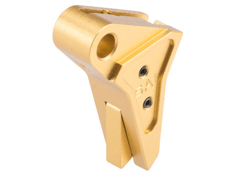 EMG SAI Tier One Flat Trigger for Elite Force GLOCK GBB Pistols (Color: Gold / Gold)