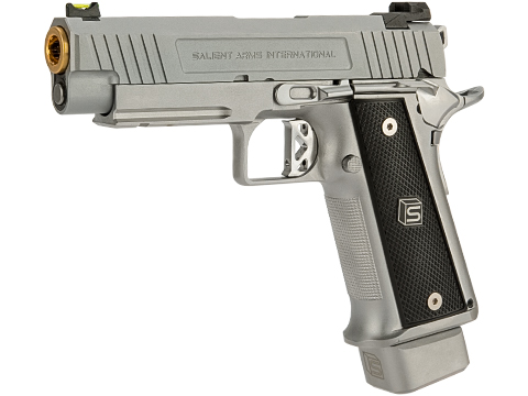 EMG / Salient Arms International 2011 DS 4.3 Airsoft Training Weapon (Color: Silver / Green Gas)