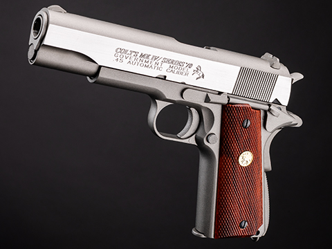 Cybergun x Colt Mk.IV Series '70 1911 CO2-Powered Airsoft Gas Blowback Pistol - KWC