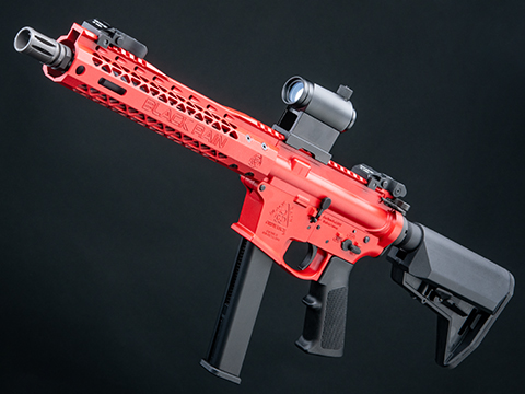 EMG Black Rain Ordnance BRO 9mm Gas Blowback Airsoft Rifle (Model: Carbine / Red / Gun Only)