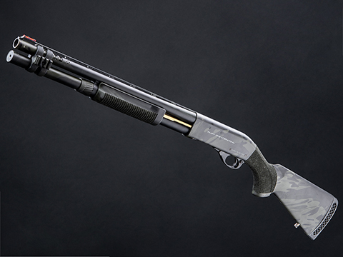 EMG Salient Arms Licensed M870 MKII Airsoft Training Shotgun (Model: Police / Multicam Black)