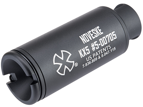 EMG Noveske Flash Hider w/ Built-In Nano Compact Rechargeable Tracer (Model: KX5 / Black)