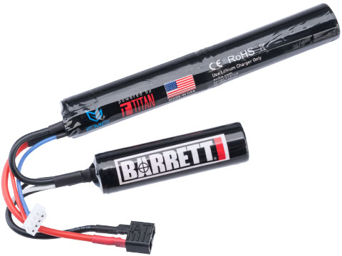 EMG Barrett 11.1v 3000mAh Li-Ion Nunchuck Type Li-Ion Battery by Titan Power (Connector: Deans)