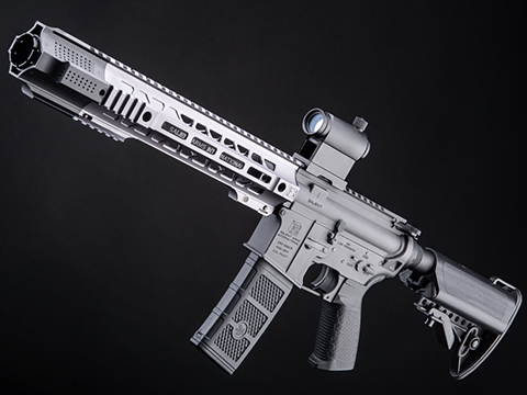 EMG SAI GRY Gen. 2 Forge Style Receiver AEG Training Rifle w/ JailBrake Muzzle and GATE ASTER Programmable MOSFET (Model: SBR / Grey)