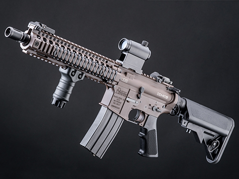 EMG / Daniel Defense Licensed SOPMOD Block II w/ GATE ASTER Programmable MOSFET (Model: Mk18 / Cerakote Mil-Spec Brown)