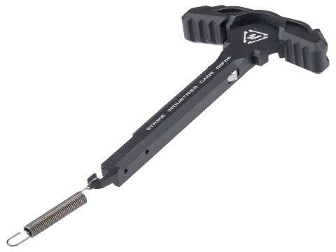 EMG Helios x Strike Industries Latchless Charging Handle for M4/M16 Airsoft AEG Rifles (Color: Black)