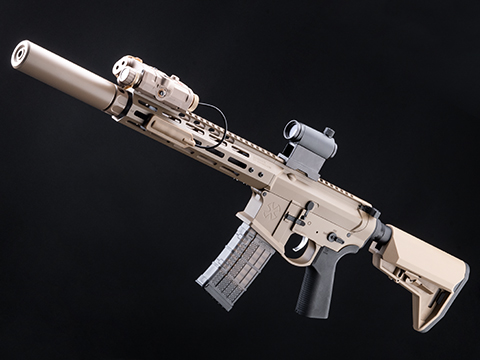 EMG Noveske Licensed Gen 4 Airsoft AEG Training Rifle w/ eSilverEdge SDU2.0 Gearbox (Model: Shorty / Flat Dark Earth / Special Operations Forces Package)