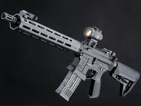 EMG Lancer Systems Licensed L15 Defense Airsoft AEG Rifle (Model: Carbon Fiber Handguard / 12 / Gun Only)