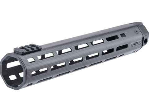 EMG Lancer Systems Licensed LCH M-LOK Handguard for M4/M16 Airsoft AEG Rifles (Color: Real Carbon Fiber / 12)