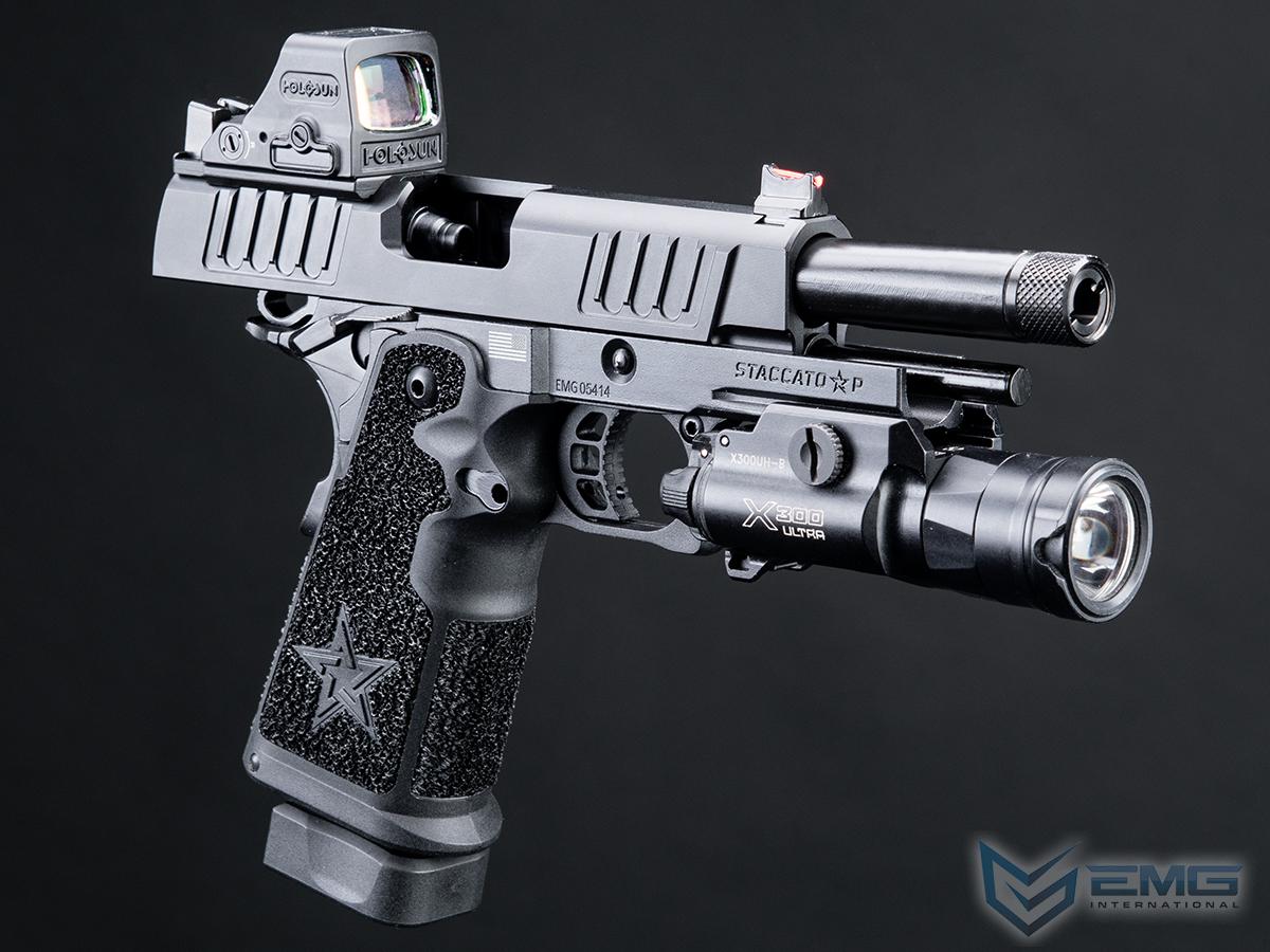 EMG Helios Staccato Licensed P 2011 Gas Blowback Airsoft Pistol