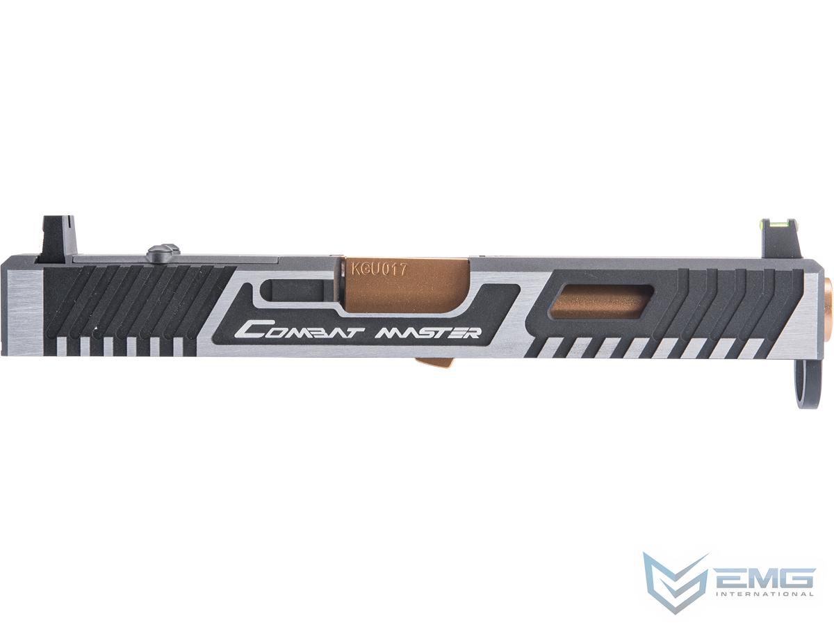 EMG TTI CNC Combat Master Optic Cut Slide for GLOCK 17 Gen.4 Series GBB  Pistols (Color: Black) - US Airsoft, Inc.