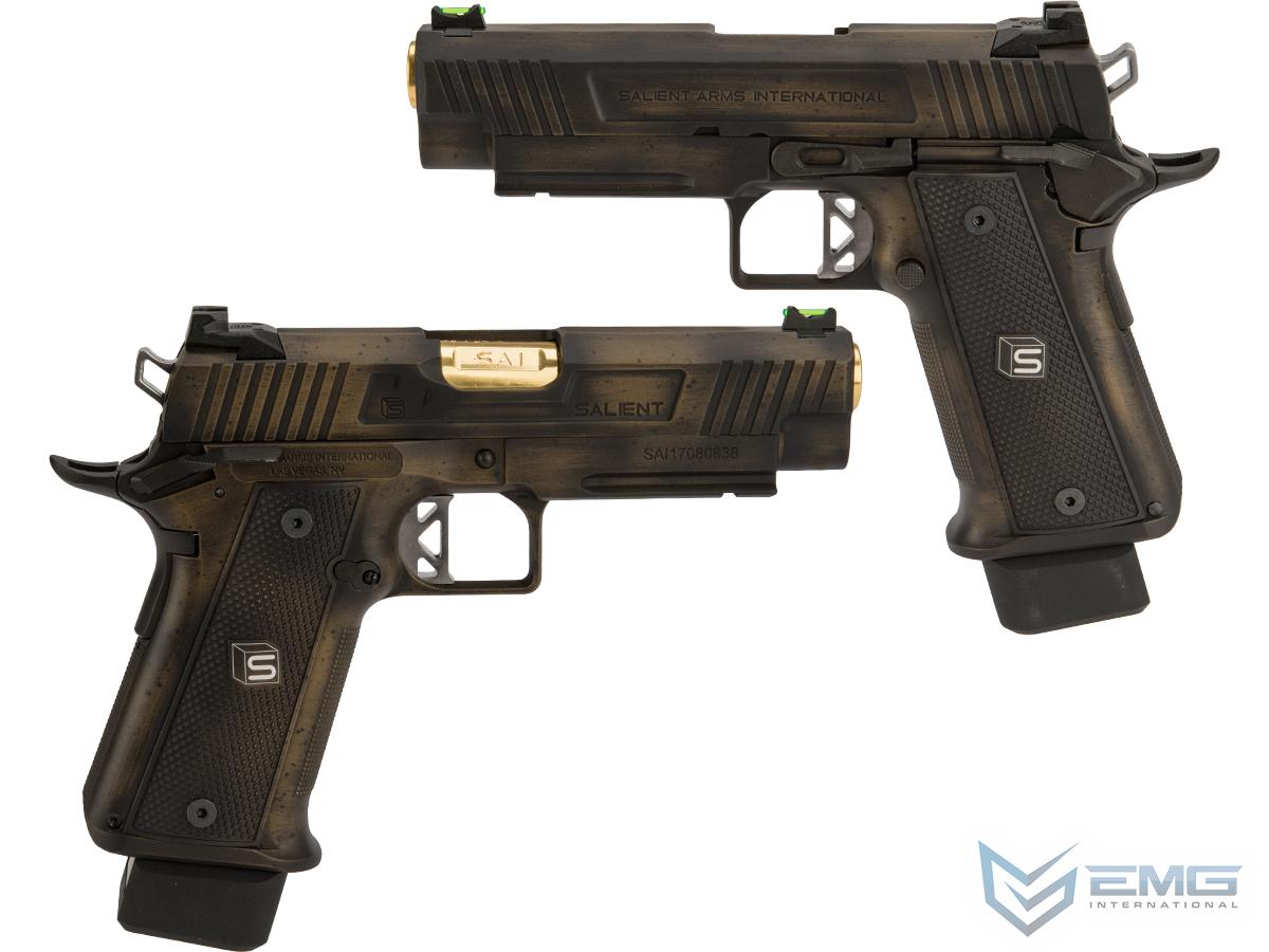 Airsoft Pistola Aw/salient Arms Ds 5.1 Aluminium Gbb Blue