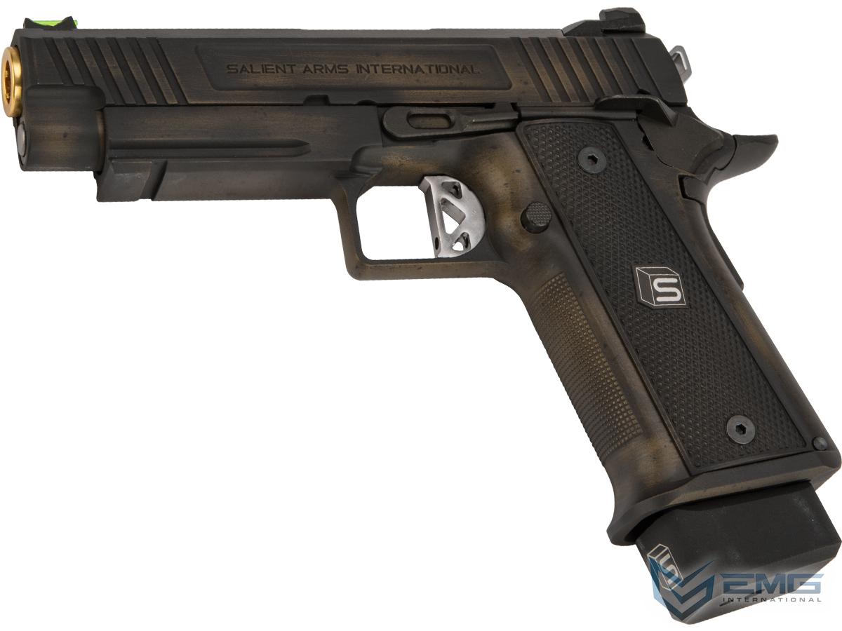 Airsoft Pistola Aw/salient Arms Ds 5.1 Aluminium Gbb Blue