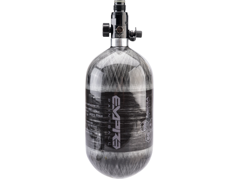 Empire Paintball Mega Light Carbon Fiber 68ci Carbon HPA Tank (Color: Global Grey / 4500PSI)