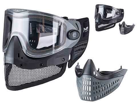 Empire Paintball e-Vent Full Face Mask Kit w/ Tippman Mesh & Rubber Skirts