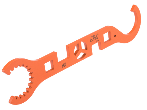 EPeS Airsoft AR15 / M4 / M16 Multi Tool Combo Barrel Wrench (Color: Orange)