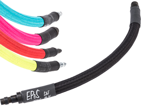 EPeS Airsoft Soft & Flexible MK.II Integral Grip Line Braided HPA Hose 