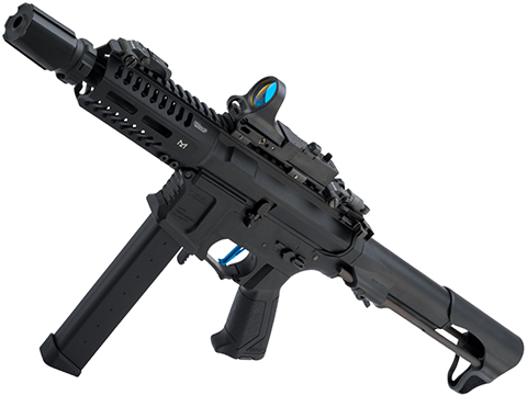 Evike Performance Shop Custom G&G CM16 ARP9 CQB AEG Airsoft SMG (Model: Black / ASTER)